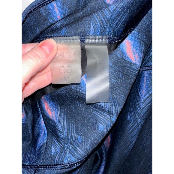 Calia By Carrie Underwood Leggings Essential Print Ruched Bottom Mid Rise - Picture 8 of 8